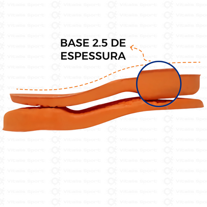 KIT 2 Pares de Palmilha Ortopédica de Gel P.U - Vitalis Sport™