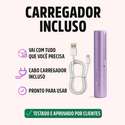 Pente Alisador de Cabelo 5 em 1 Sem Fio InfiniteGlam