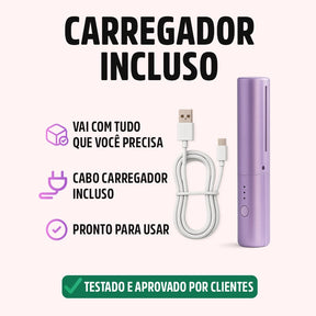 Pente Alisador de Cabelo 5 em 1 Sem Fio InfiniteGlam