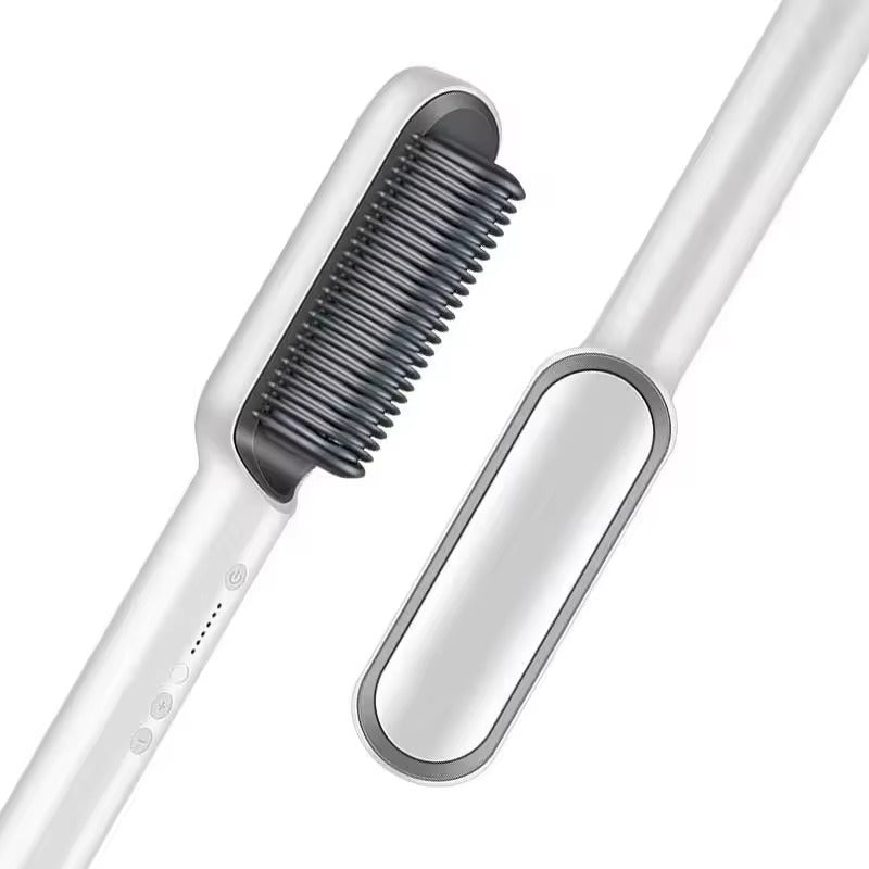 Tenha cabelos lisos & saudáveis: 2x mais rápido, 2x menos danos SLEEK PLUS | Escova Alisadora