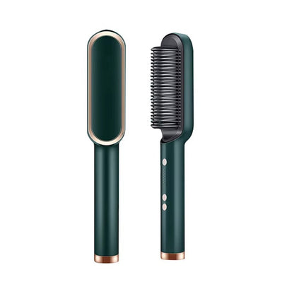 Tenha cabelos lisos & saudáveis: 2x mais rápido, 2x menos danos SLEEK PLUS | Escova Alisadora